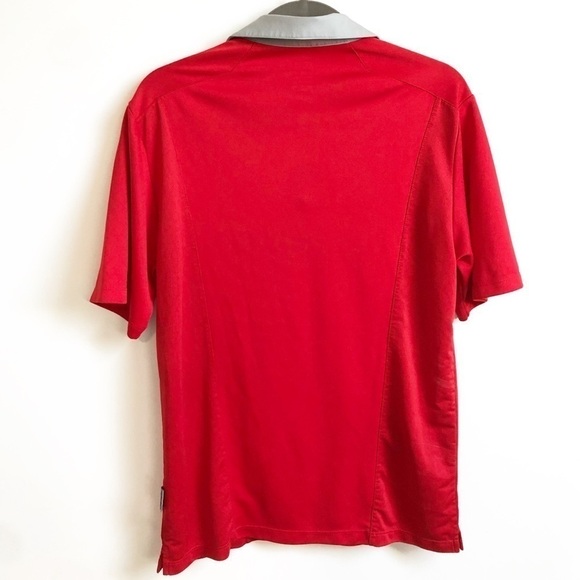 Nike Dri Fit Ohio State Buckeyes red polo shirt - Picture 3 of 8